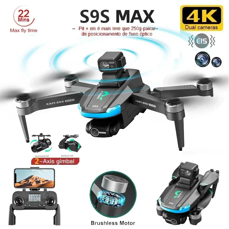 Drone Camera Hd - Drone MINI S9S MAX Baru 4K