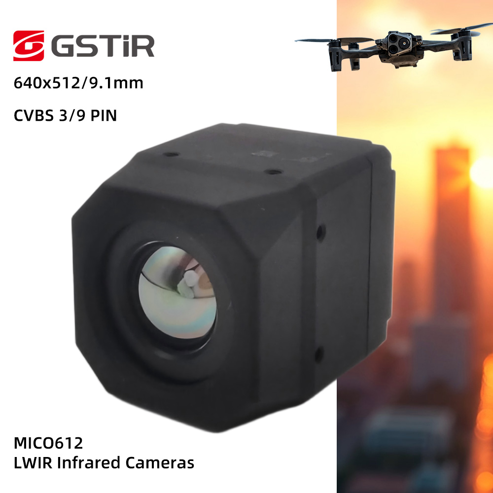 Drone Camera Thermal - Modul Kamera Pencitraan Termal CVBS GSTir