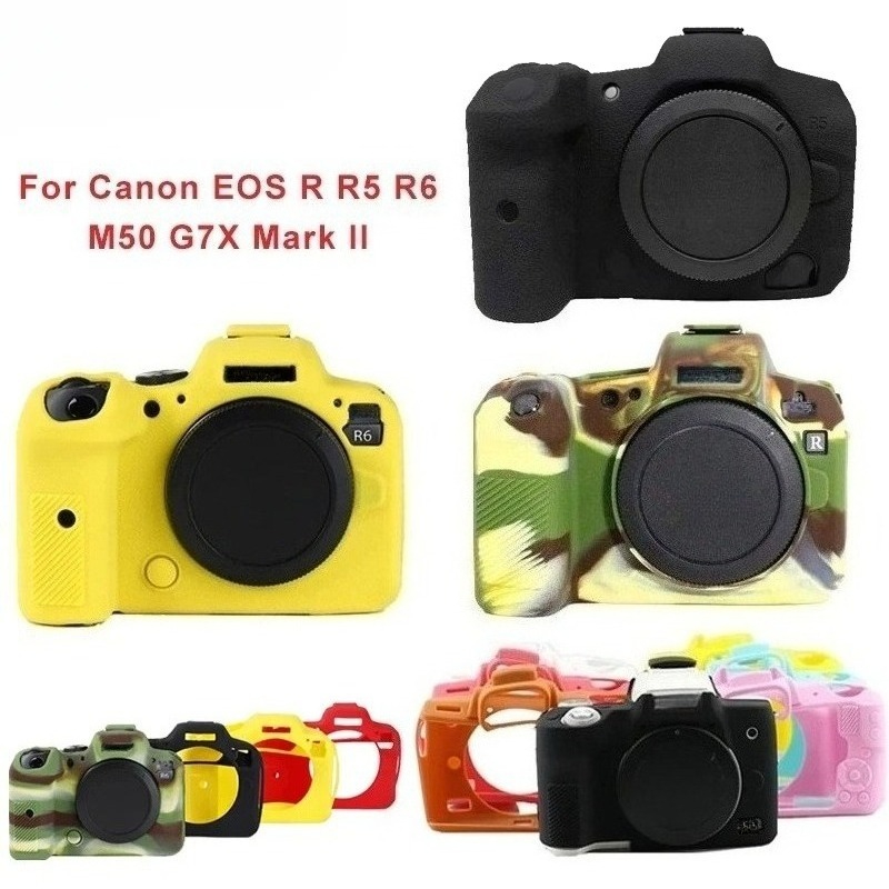 Penutup Silikon Karet Silikon  - Canon Camera Eos M50 Mark Ii ulasan dan harga