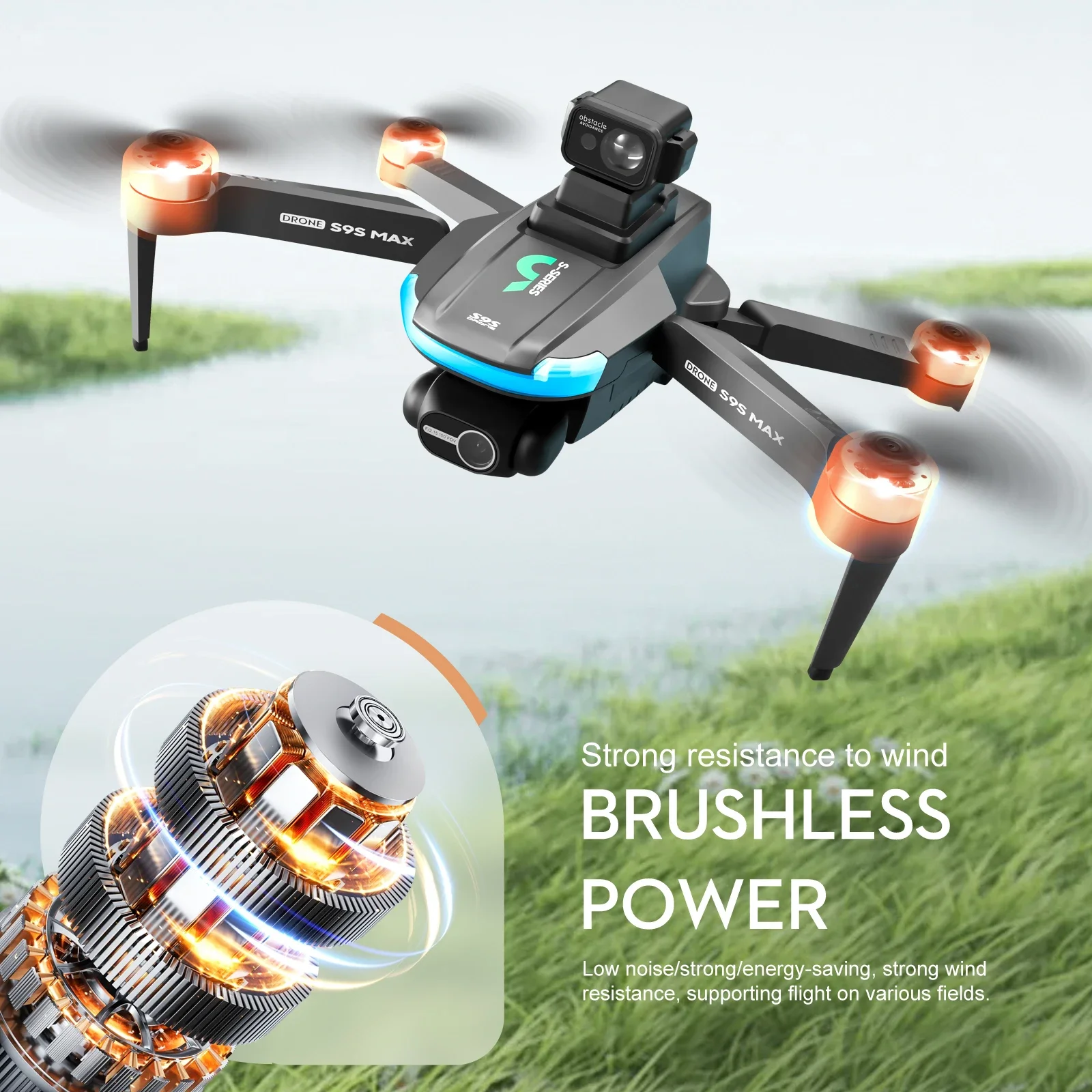 Drone MINI S9S MAX Baru 4K 2 S - Drone Camera Hd ulasan dan harga
