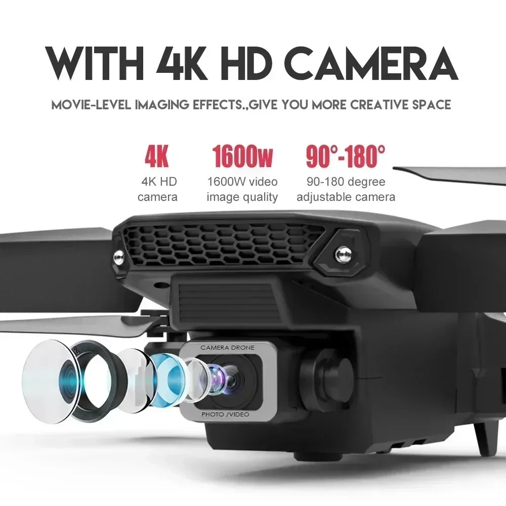 E88 Pro Drone FPV kamera sudut - Drone Camera Hd ulasan dan harga