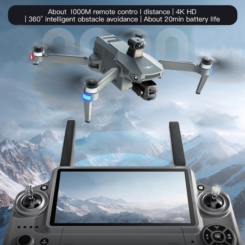 KF100 MAX Drone GPS Kamera 4K  - Drone Camera With Gimbal ulasan dan harga