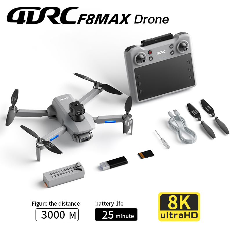 Drone Profesional F8 MAX GPS d - Drone Camera Professional ulasan dan harga